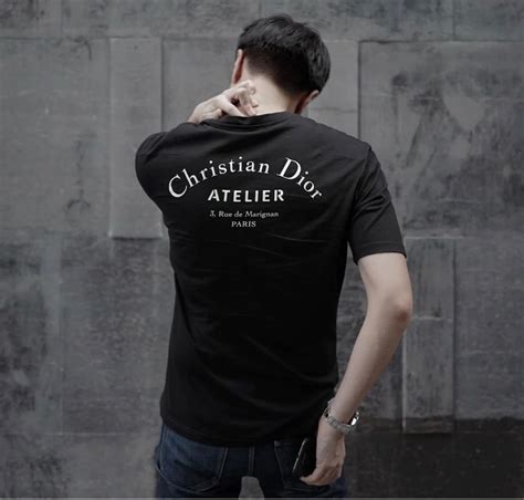 christian dior atelier short sleeve t-shirt|christian dior religion t shirt.